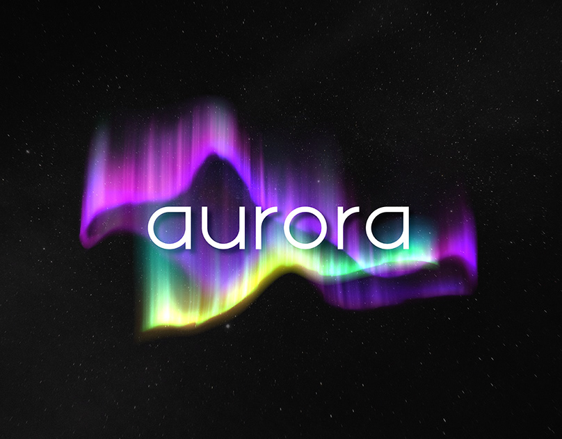 Aurora Dining branding
