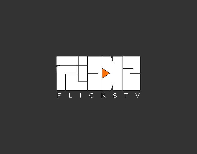Flicks TV graphic design